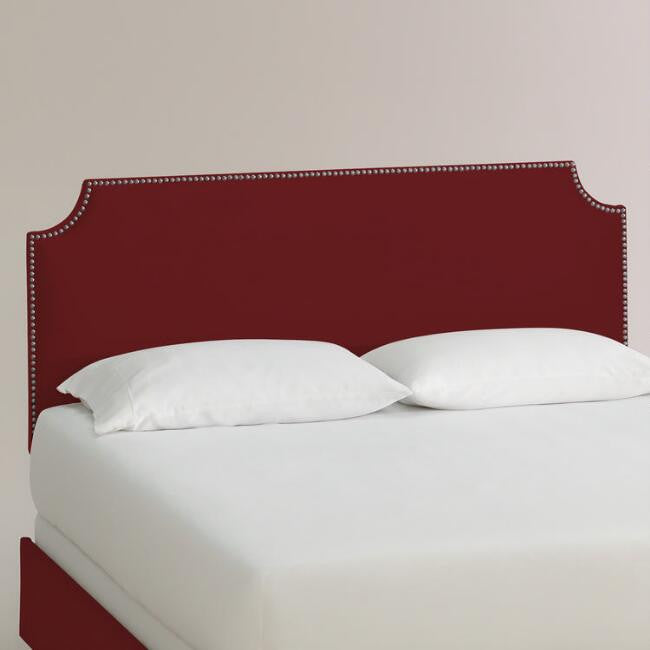 v1 v2 v3 v4 Velvet Caiden Upholstered Bed