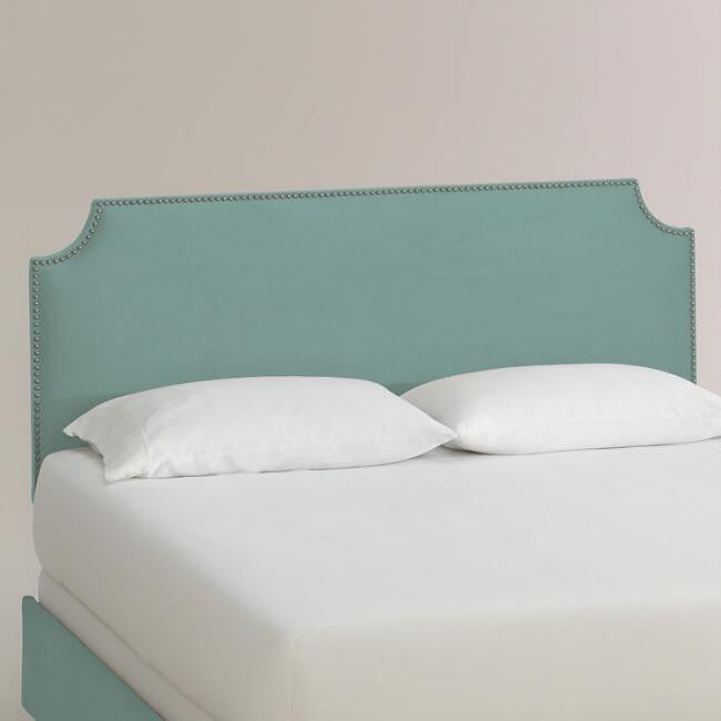 v1 v2 v3 v4 Velvet Caiden Upholstered Bed