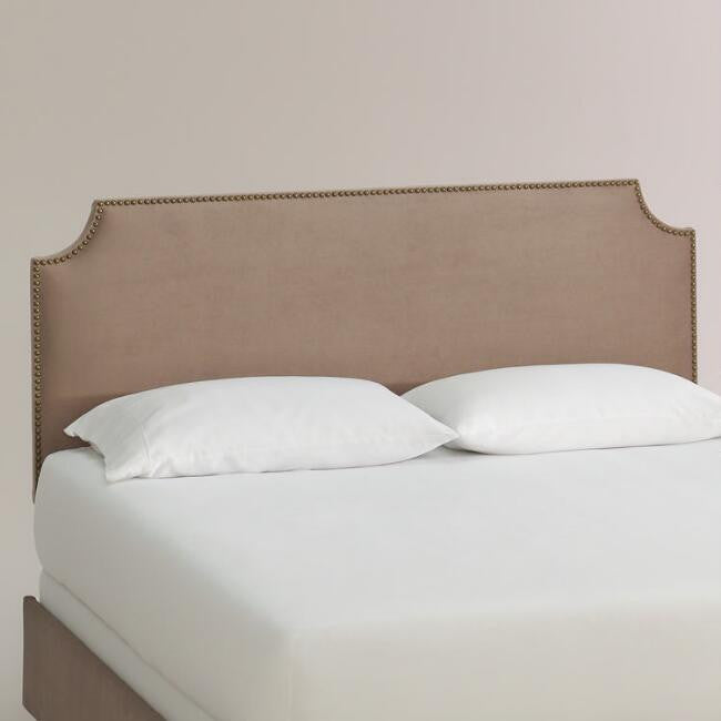 v1 v2 v3 v4 Velvet Caiden Upholstered Bed