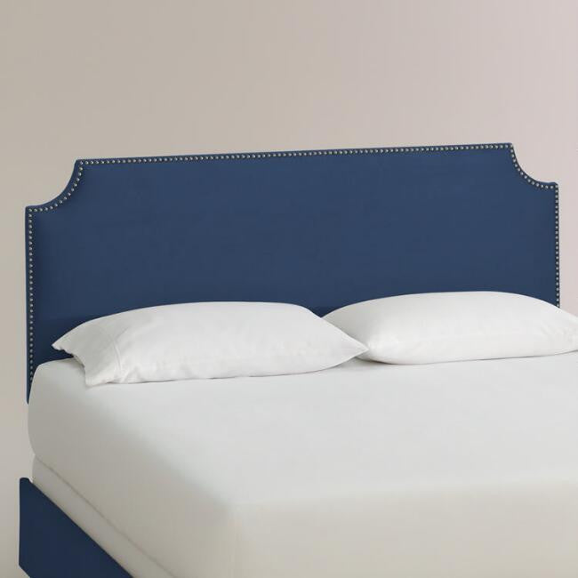 v1 v2 v3 v4 Velvet Caiden Upholstered Bed