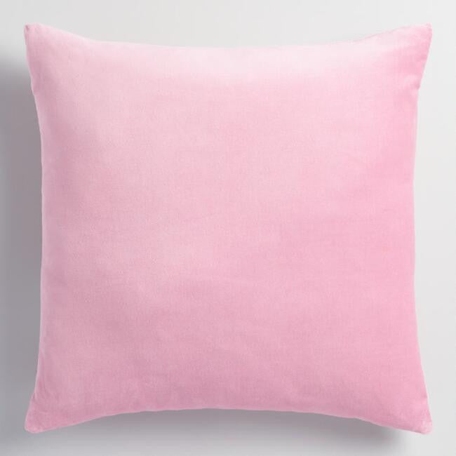 Herringbone Cotton Throw Pillow