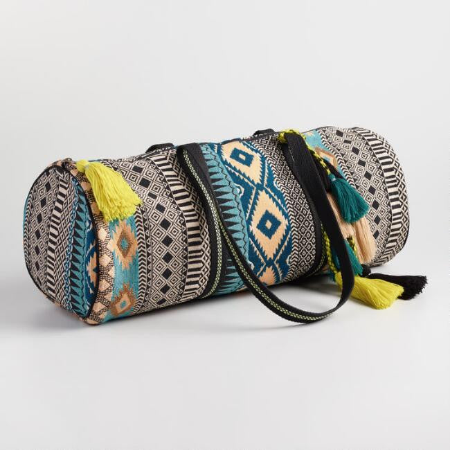 Turquoise Carpet Weekend Bag