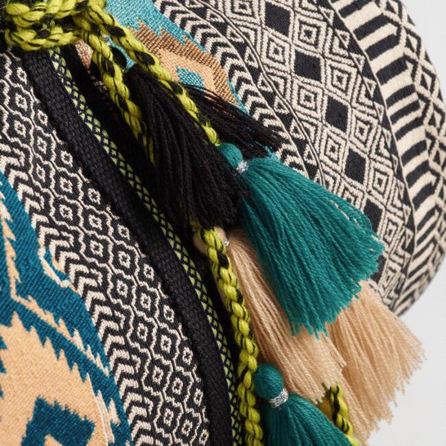 Turquoise Carpet Weekend Bag