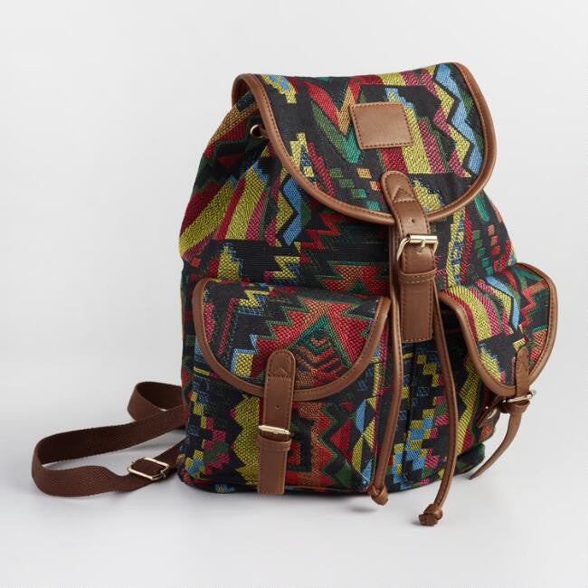 Sac à dos multicolore du sud-ouest