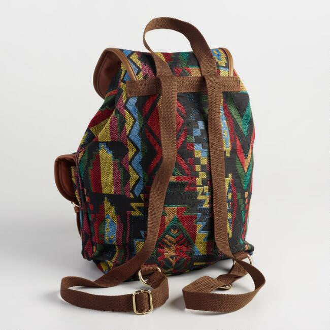 Sac à dos multicolore du sud-ouest