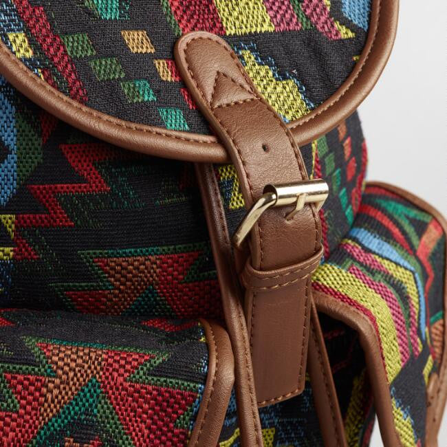 Sac à dos multicolore du sud-ouest